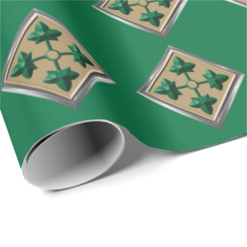 4th Infantry Division_Steadfast and Loyal Wrapping Paper