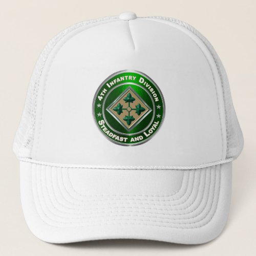 4th Infantry Division  Trucker Hat