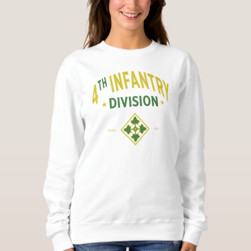 4th Infantry Division _ United States Military Sweatshirt