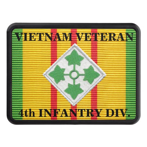 4th Infantry Division VSM Ribbon Hitch Cover