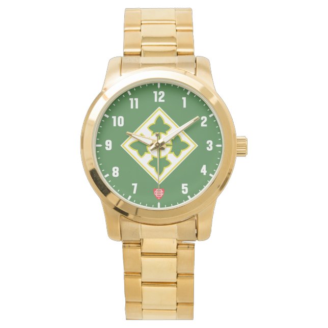 4th Infantry "Ivy" Division Gold Watch (Front)