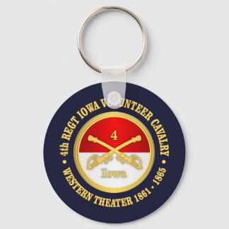 4th Iowa Cavalry Keychain