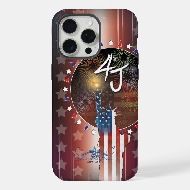 4th J Iphone Case (Back)