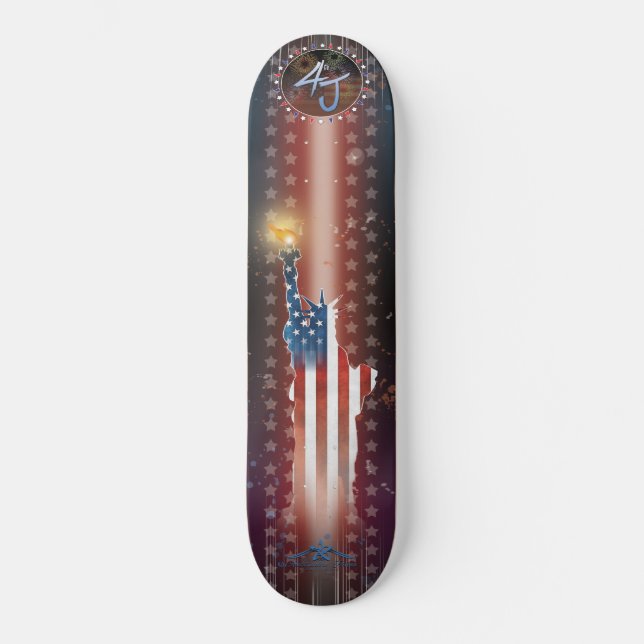 4th J Skateboard (Front)