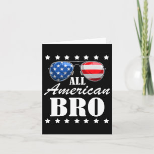 4th July America Independence Day Patriot Usa Mens Card