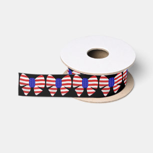 4th July Apparel America USA Flag Patriotic ribbon