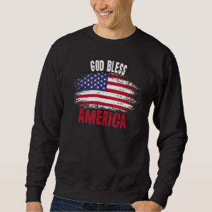 4th july apparel USA american flag 4th of july for Sweatshirt