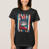 4th Of July Meow Cats Cute Pet Patriot Men Women K T Shirt Zazzle