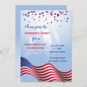 4th July Celebration Invitation