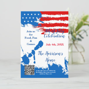 4th July Celebration Invitation