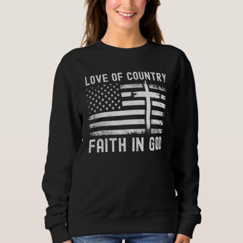 4th July Christian Love In Faith Graphic Tees Coun