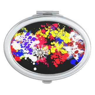 4TH July firework fun  Compact Mirror