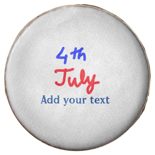 4th july independence day add your text name photo chocolate covered oreo