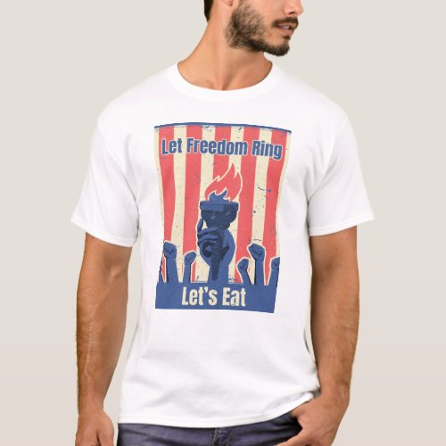 4th July Independence Day T_Shirt