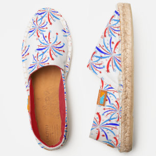 4th july independence fireworks stars espadrilles