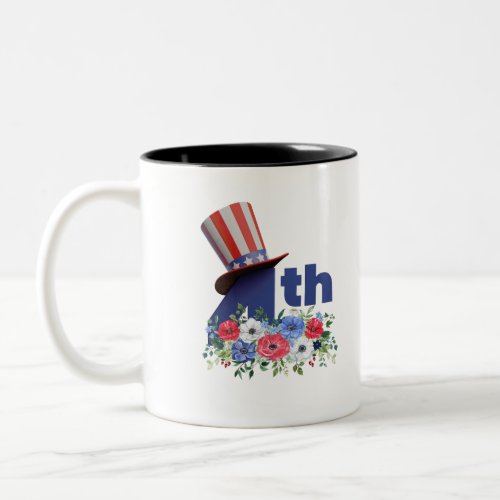 4th July Independent Day Two_Tone Coffee Mug