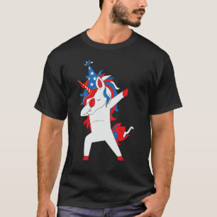 4th July Men Women Usa Independence Day Red Blue W T-Shirt