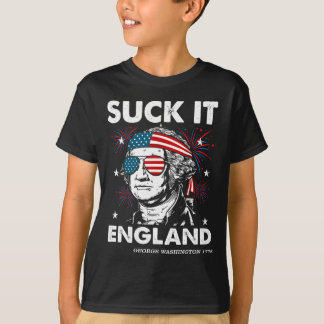 4th July Suck-it England Shirt Funny George-washin