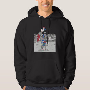 4th July USA Boxing Fitness Gym Artificial Intelli Hoodie