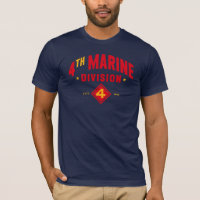 4th Marine Division "Fighting Fourth" Navy Blue