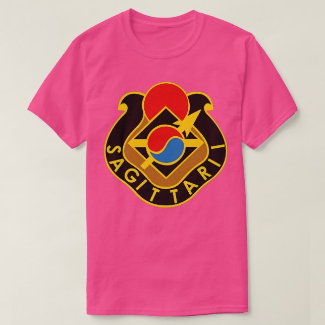 4th Missile Command DUI wo Txt X T-Shirt (Design Front)