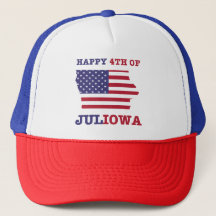 4th of JULIOWA Trucker Hat, Trucker Hat