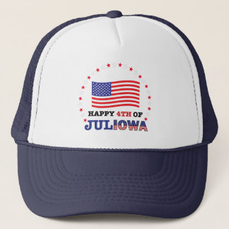4th of JULIOWA w/ Stars - Trucker Hat
