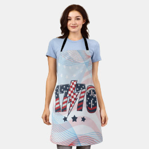 4th of July 1776 Apron