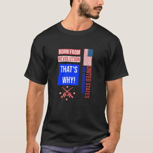 4th of July 2nd Amendment T_Shirt
