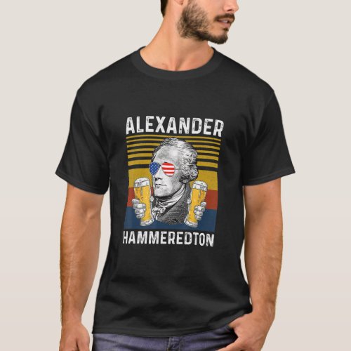 4th Of July Alexander Hammeredton Alexander Hamilt T_Shirt