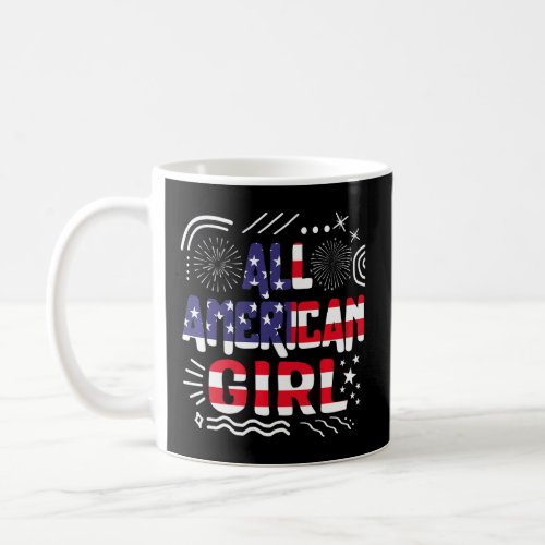 4th Of July All American Coffee Mug