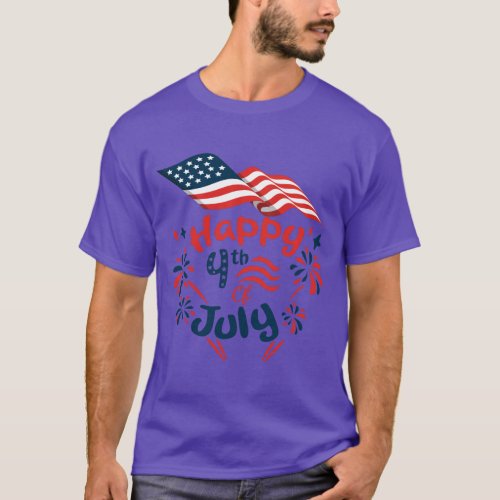 4th of July  America independence day T_Shirt