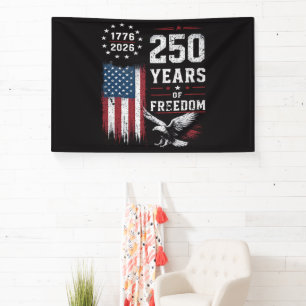4th of July America US Flag Patriotic Banner
