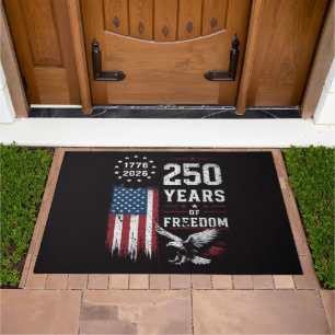 4th of July America US Flag Patriotic Doormat