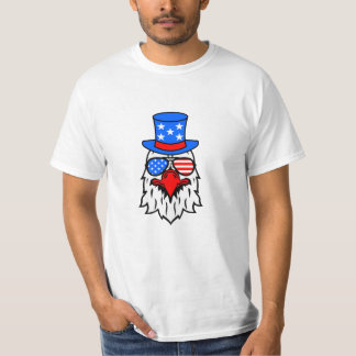 4th of July American eagle flag - Independence Day T-Shirt