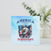 4th of July American Eagle Sublimation-61901 (Standing Front)