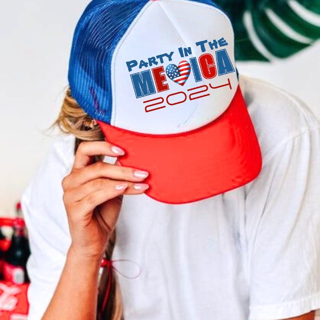 4th Of July American Independence Day  Trucker Hat (Creator Uploaded)