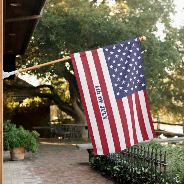 4th of July American USA Flag Patriotic (In SItu)