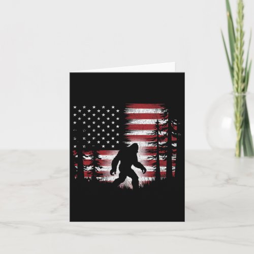 4th Of July American Usa Flag Patriotic Kids 1  Card