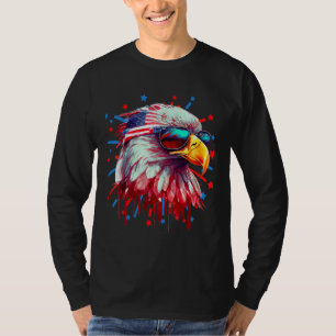 4th Of July Bald Eagle T-Shirt