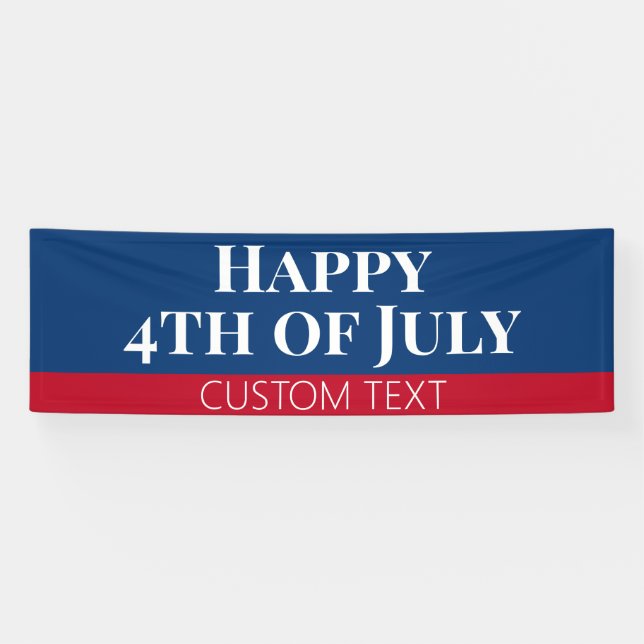 4th of July Banner (Horizontal)