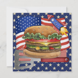4th of July - BBQ Cook Out ! SRF Invitation