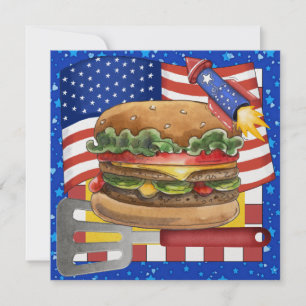 4th of July - BBQ Cook Out ! SRF Invitation