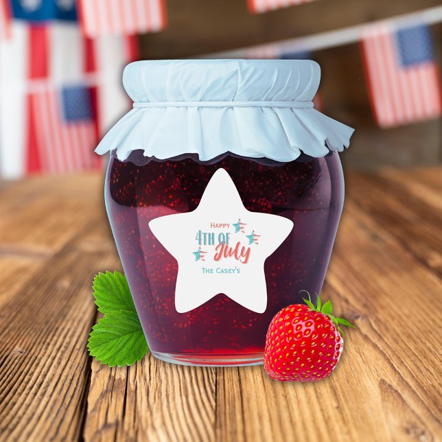 4th of July BBQ Star Sticker (Creator Uploaded)