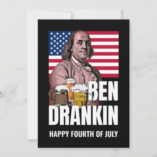 4th of July BEN DRANKIN Holiday Card
