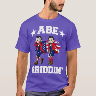 4th of July Benjamin Franklin Griddy Ben Griddin T-Shirt