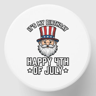 4th of July Birthday Gnome Patriotic Shirt Design_ Mini Candle Favors