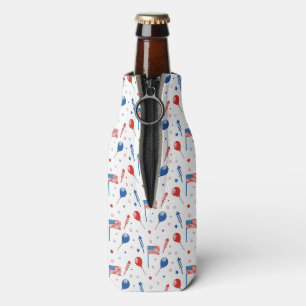 4th of July Bottle Cooler