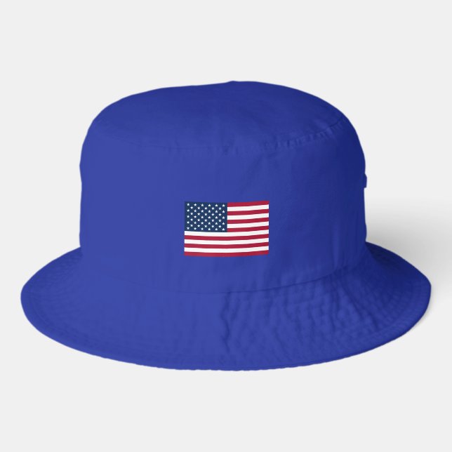 4th Of July Bucket Hat Patriotic Independence Day  (Front)