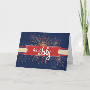 4th of July Card#4 Card